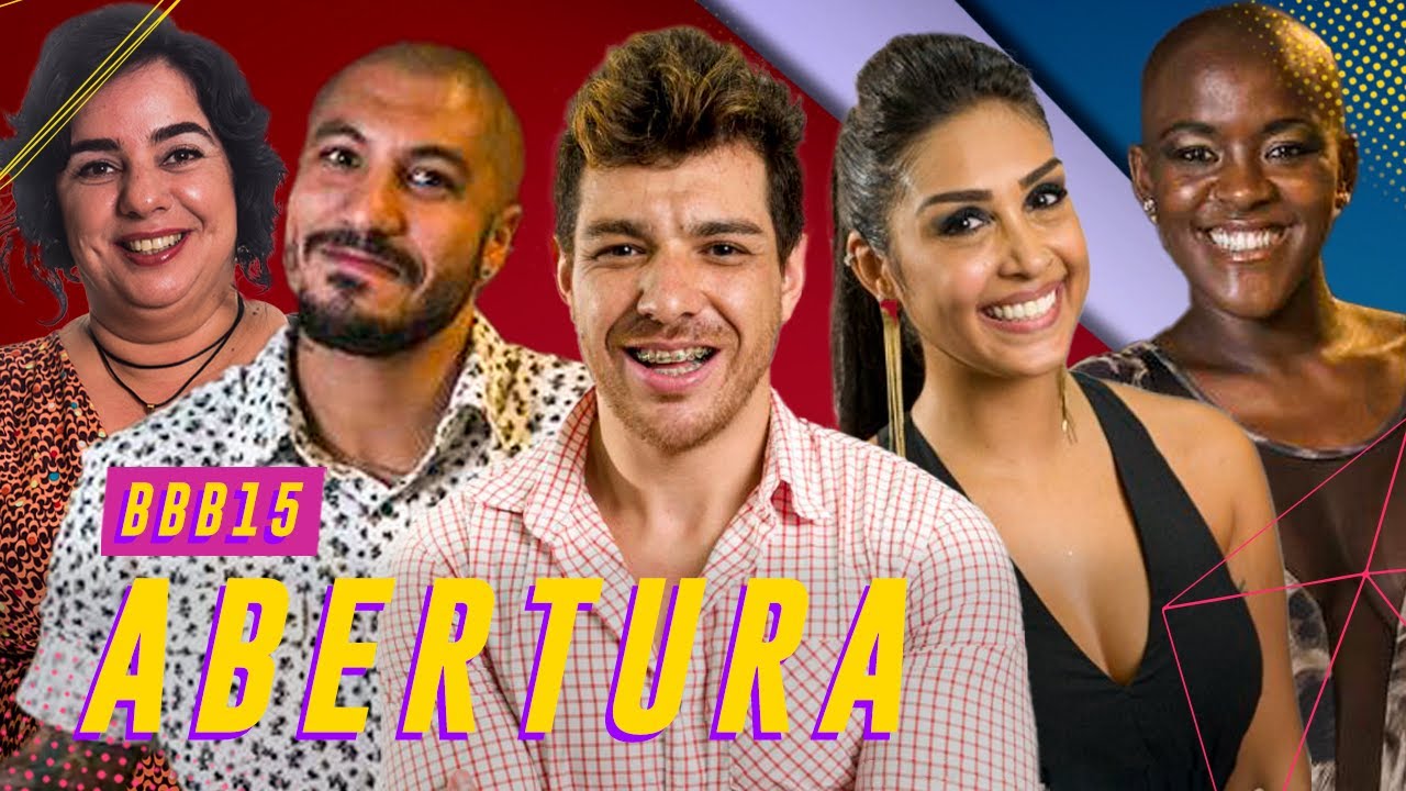 ABERTURA DO BBB15: C&Eacute;ZAR, AMANDA, FERNANDO, ANG&Eacute;LICA E MAIS! 🔥 | BIG BROTHER BRASIL 15