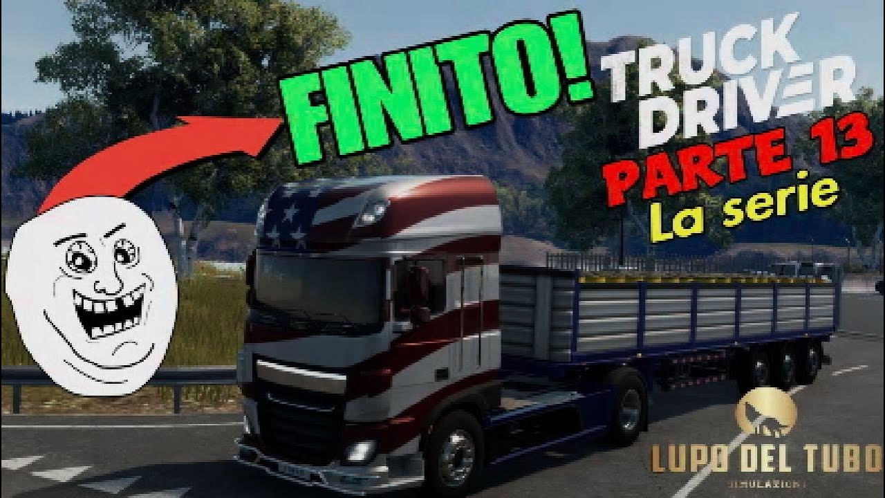 TRUCK DRIVER PS4 PARTE 13 :FINE serie👌😩😅💯 #truckdriver @SOEDESCO #ending #ps4 #ps5