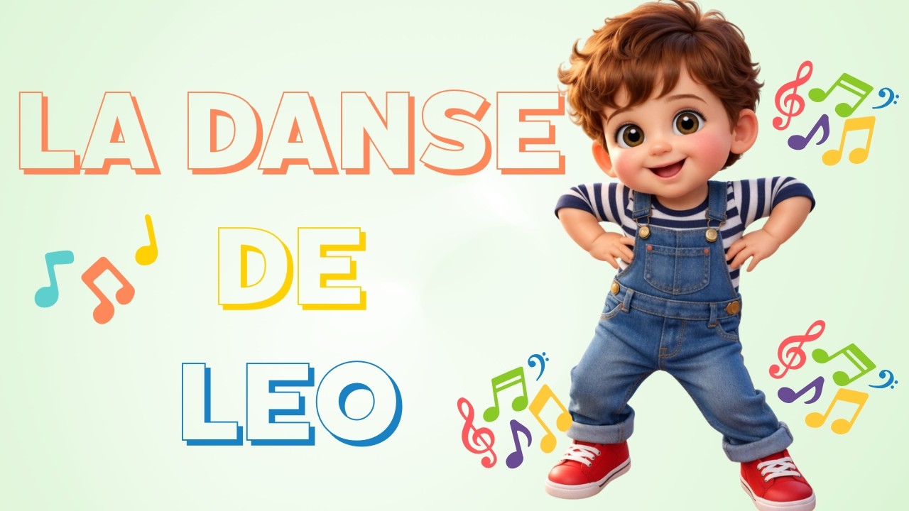 La danse de Léo - Danse facile pour les Enfants de Maternelle  - Dépense toi et Bouge ton Corps