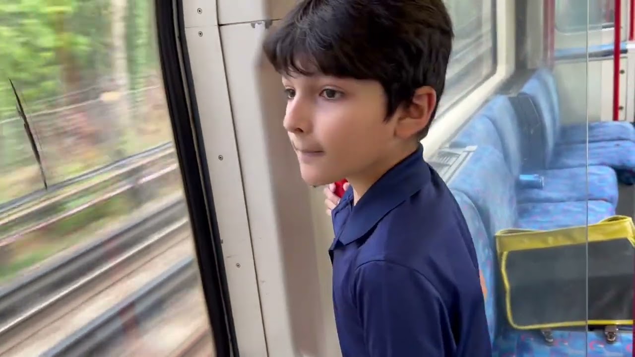 Alfie K going to Ealing Broadway Station 