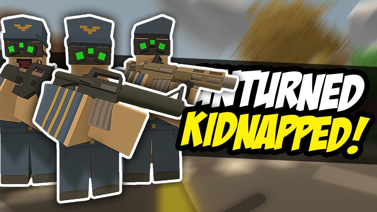 KIDNAPPED BY ADMINS - Unturned RP (Funny Moments)