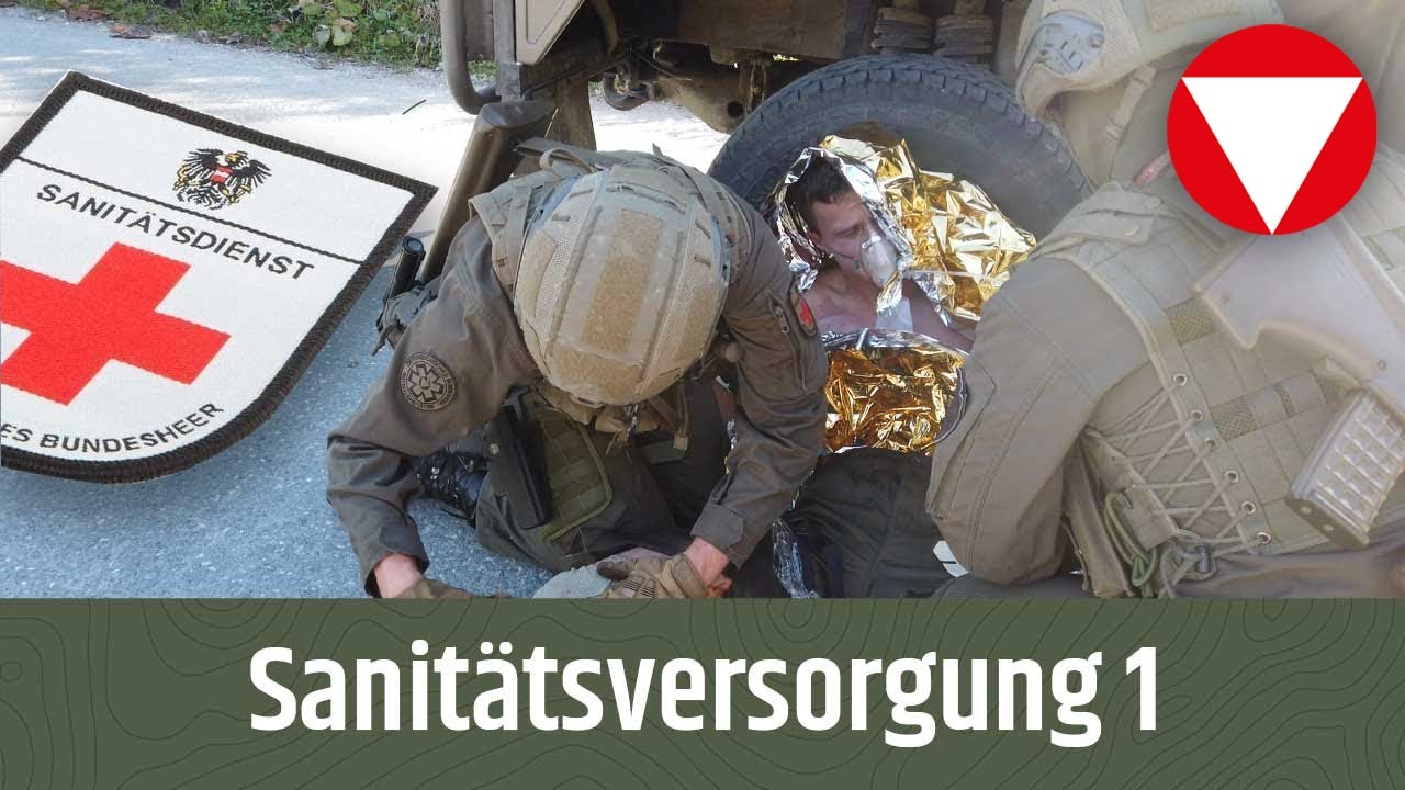 Beorderte Waffenübung im Sanitätszentrum West - Teil 1