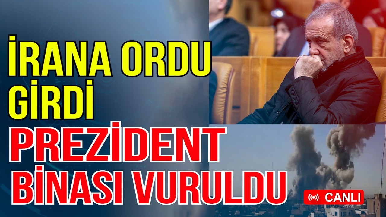 İsrail ordusu İrana girdi - Prezident binasını vurdular - Xəbəriniz Var? - Media Turk TV