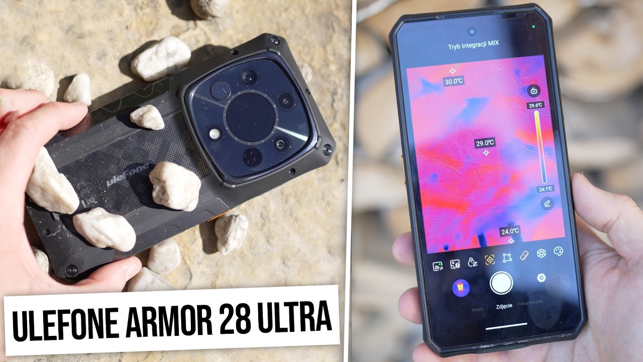 Ulefone Armor 28 Ultra - Prawdziwie PANCERNY smartfon z TERMOWIZJĄ! 🕶️ | Recenzja