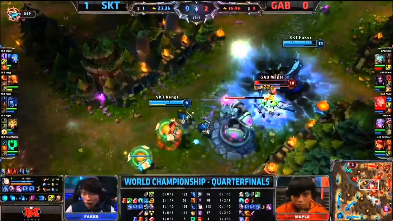 WCS Season3 Quarterfinal SKT T1 vs Gamania Bears 2set Highlight