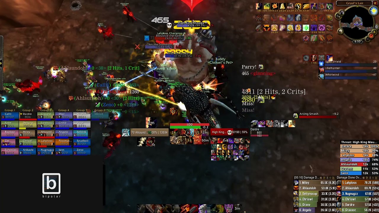 #1 World DPS High King Maulgar | Burning Crusade Classic Fury Warrior