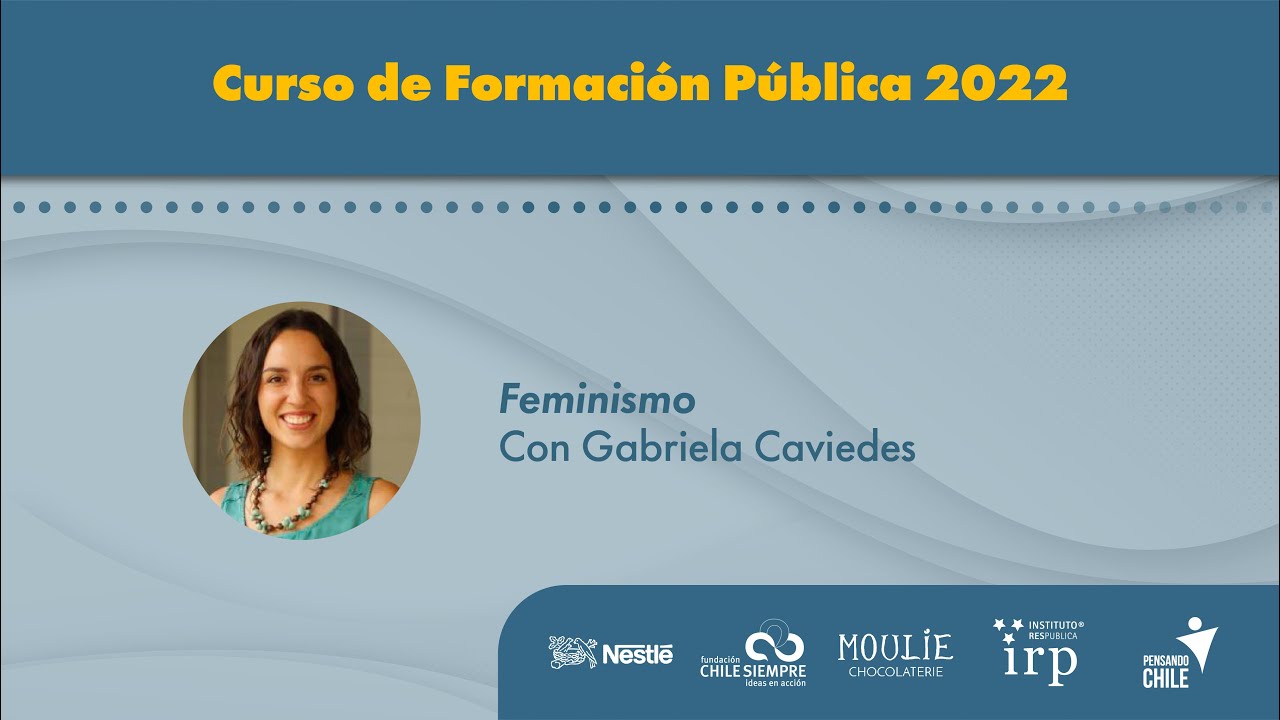 Curso de Formaci&oacute;n P&uacute;blica 2022: Gabriela Caviedes