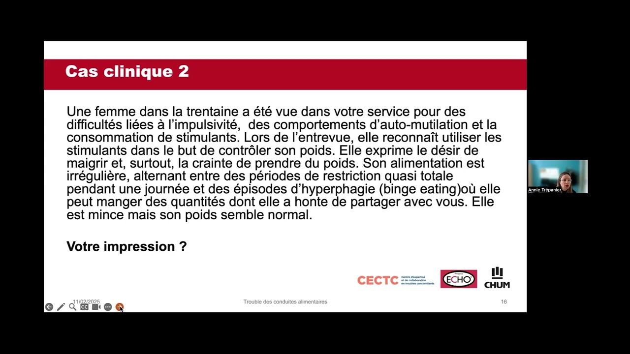 Troubles des conduites alimentaires – un survol