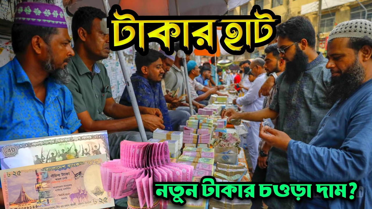 অবিশ্বাস্য! টাকার হাট 💸 | নতুন টাকার বাজার 2026 | গুলিস্তান টাকার হাট | Money Market