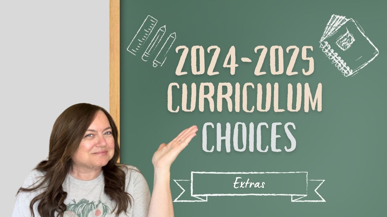 2024-2025 | Homeschool Curriculum Picks | 10th Grade | Extras | Not Consumed