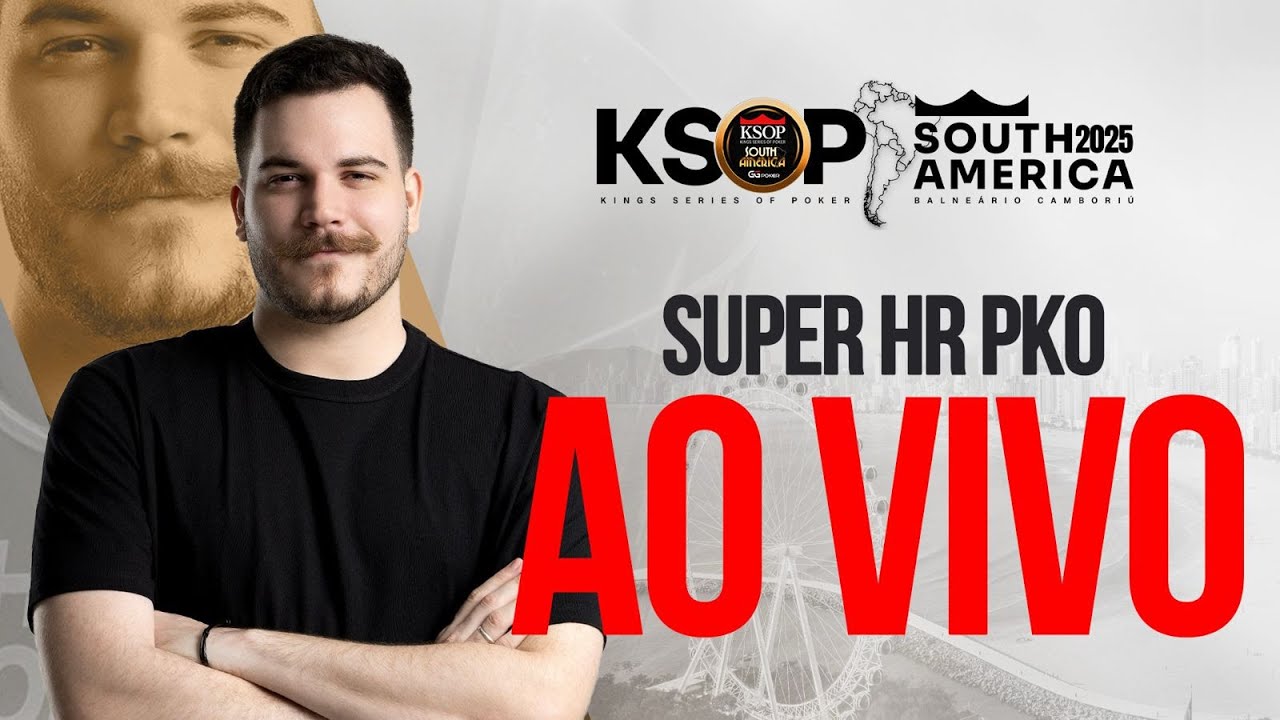 R$140K + BOUNTIES  PARA O CAMPE&Atilde;O | SUPER HIGH ROLLER PKO - DIA FINAL | KSOP GGPOKER SOUTH AMERICA