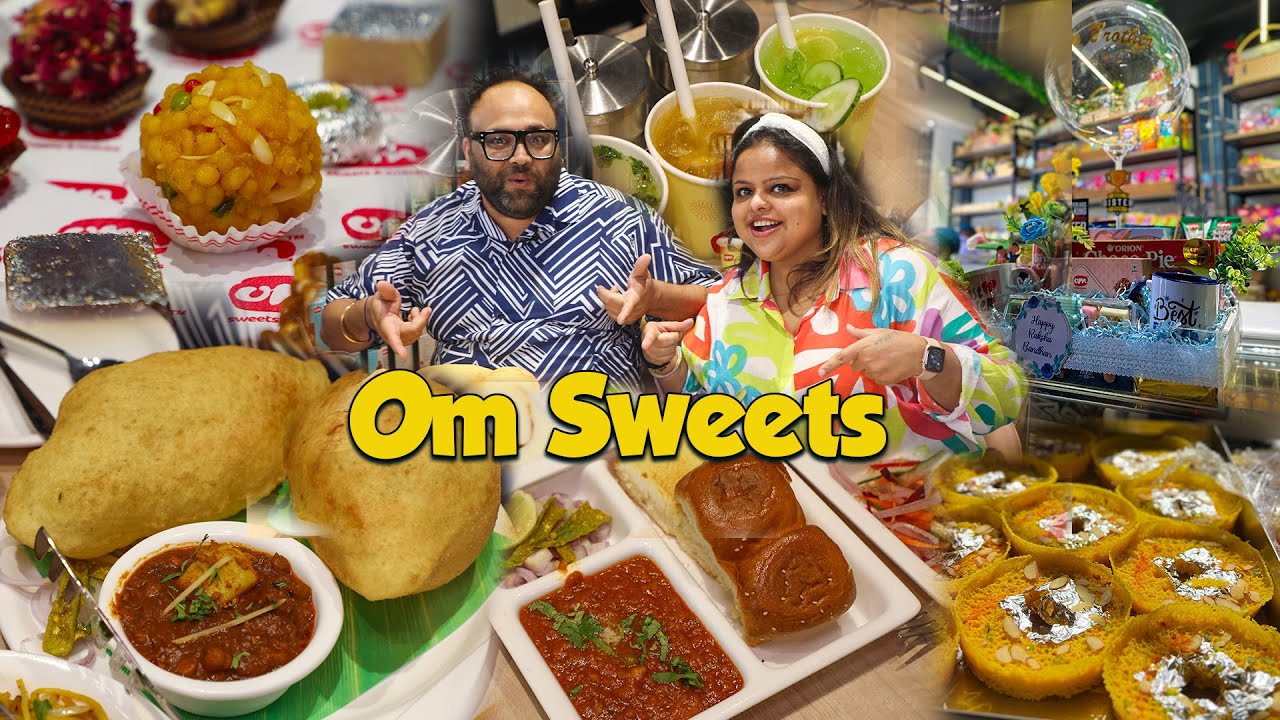 Bhalla Papdi Chaat, Pao Bhaji, Chole Bhature & More At Om Sweets, Damdama More, Sohna City