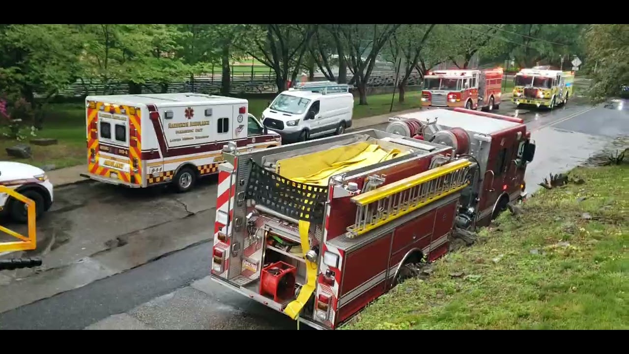 Narberth Structure Fire (Responding, On Scene and Taking Up) 5-9-25