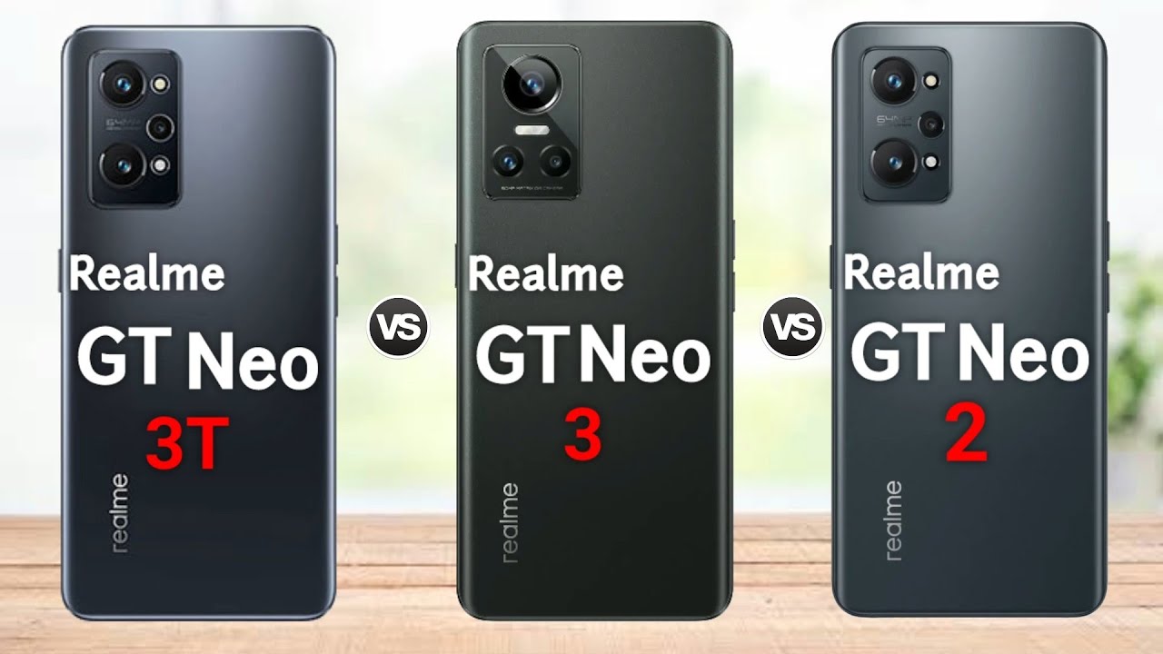 Realme GT Neo 3T vs Realme GT Neo 3 vs Realme GT Neo 2 || Price || specification || comparison