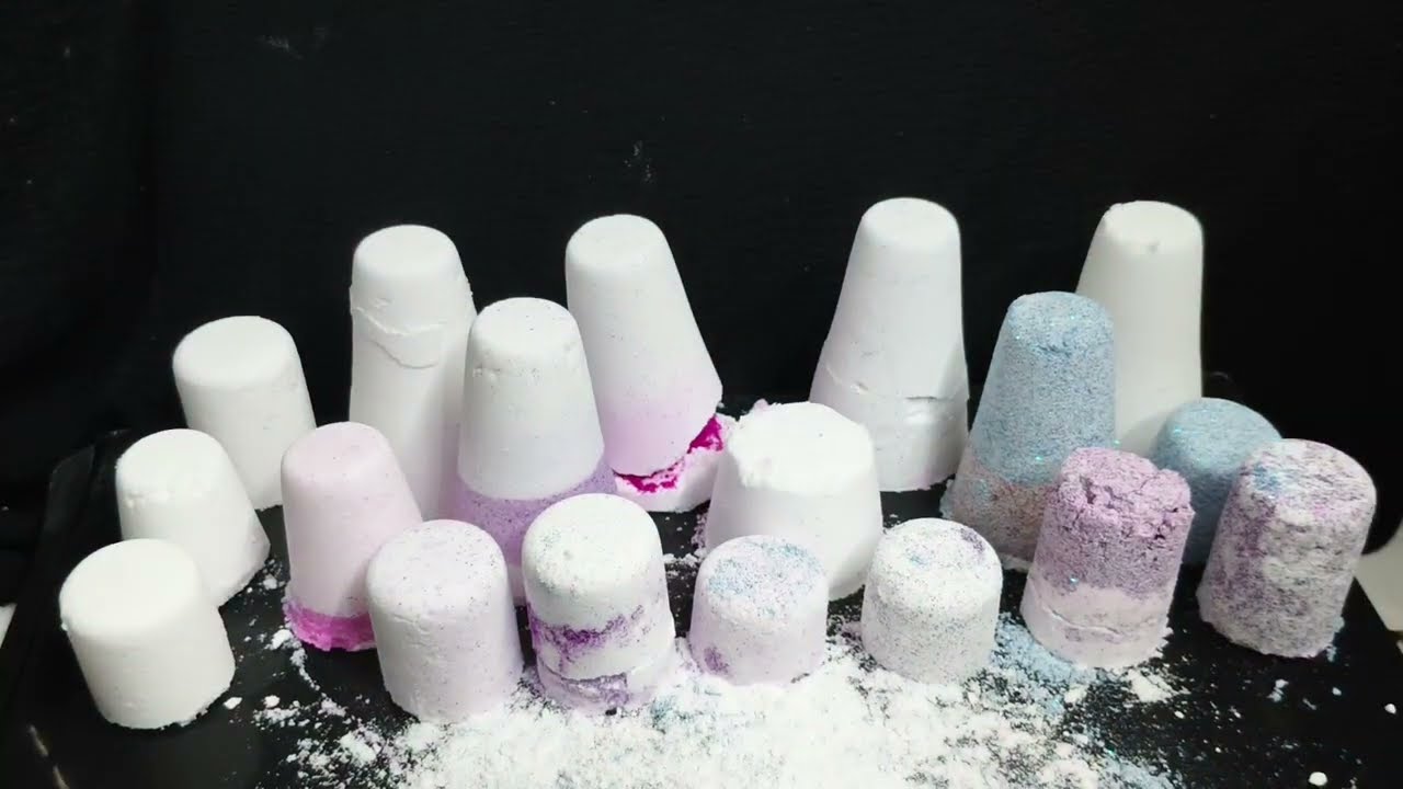 Baking soda crushing 🎆 Dewali special 🎆#relaxingvideos #satisfying #bakingsodaasmr 