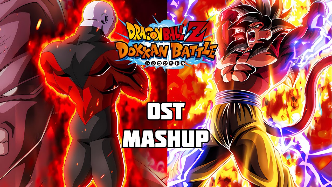 AGL LR Jiren + AGL LR SSJ4 Goku [OST MASHUP] - DBZ Dokkan Battle