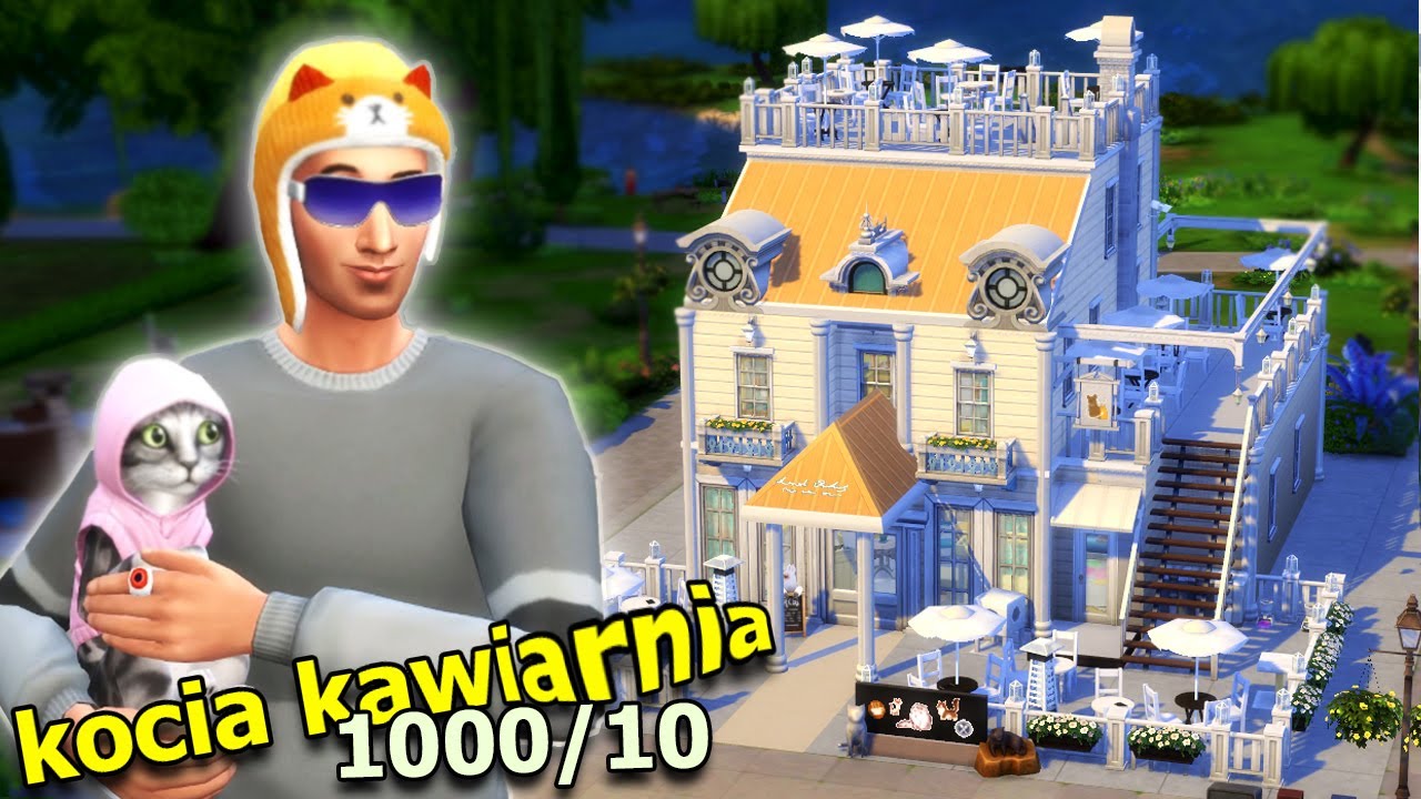 ZBUDOWAŁAM KOCIĄ KAWIARNIĘ (super)