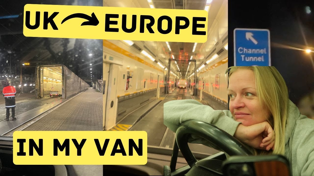Vanlife | Путешествие из Великобритании в Европу на моём переоборудованном фургоне
