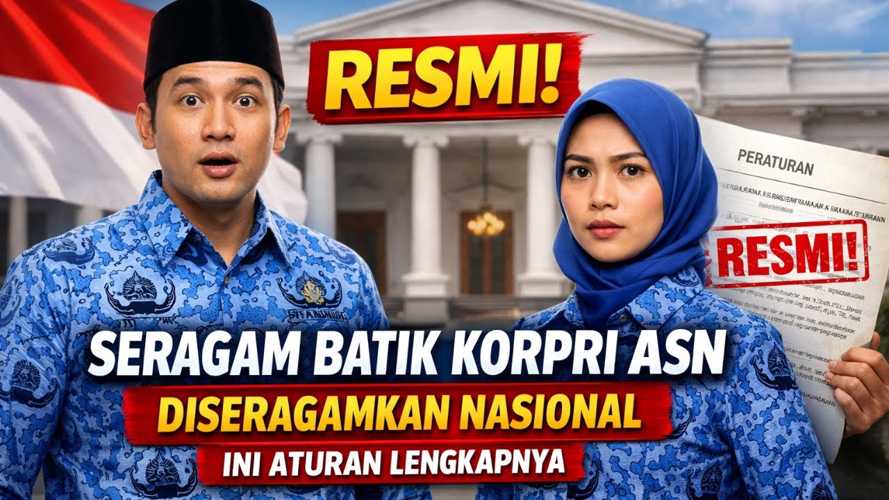 RESMI! Seragam Batik Korpri ASN Diseragamkan Nasional, Ini Aturan Lengkapnya