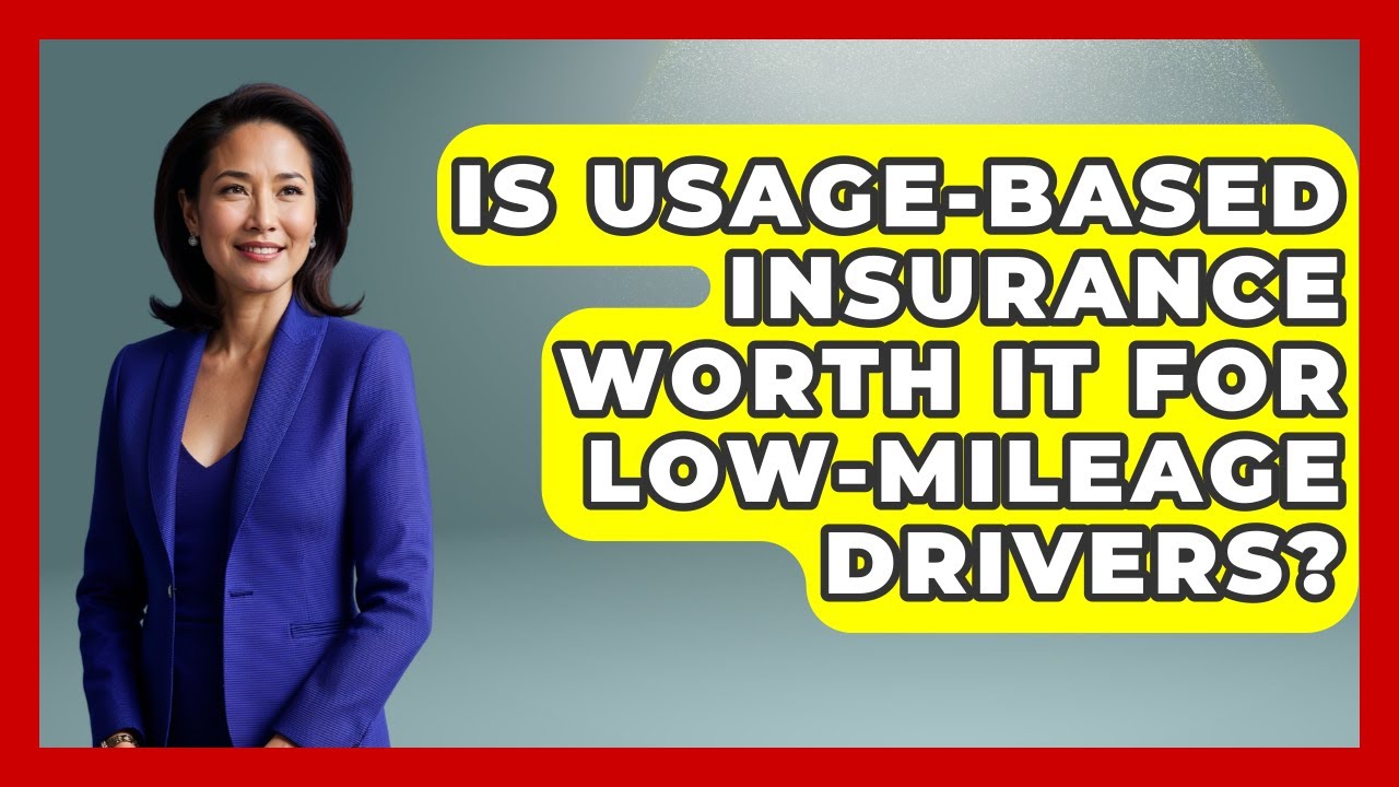 Is Usage-Based Insurance Worth It For Low-Mileage Drivers? - Auto Coverage Explained