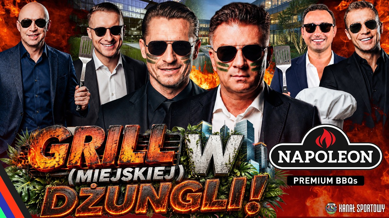 BOREK, WICHNIAREK, POL, BORZĘCKI, SŁAWIŃSKI I LEWCZUK | GRILL W MIEJSKIEJ DŻUNGLI!
