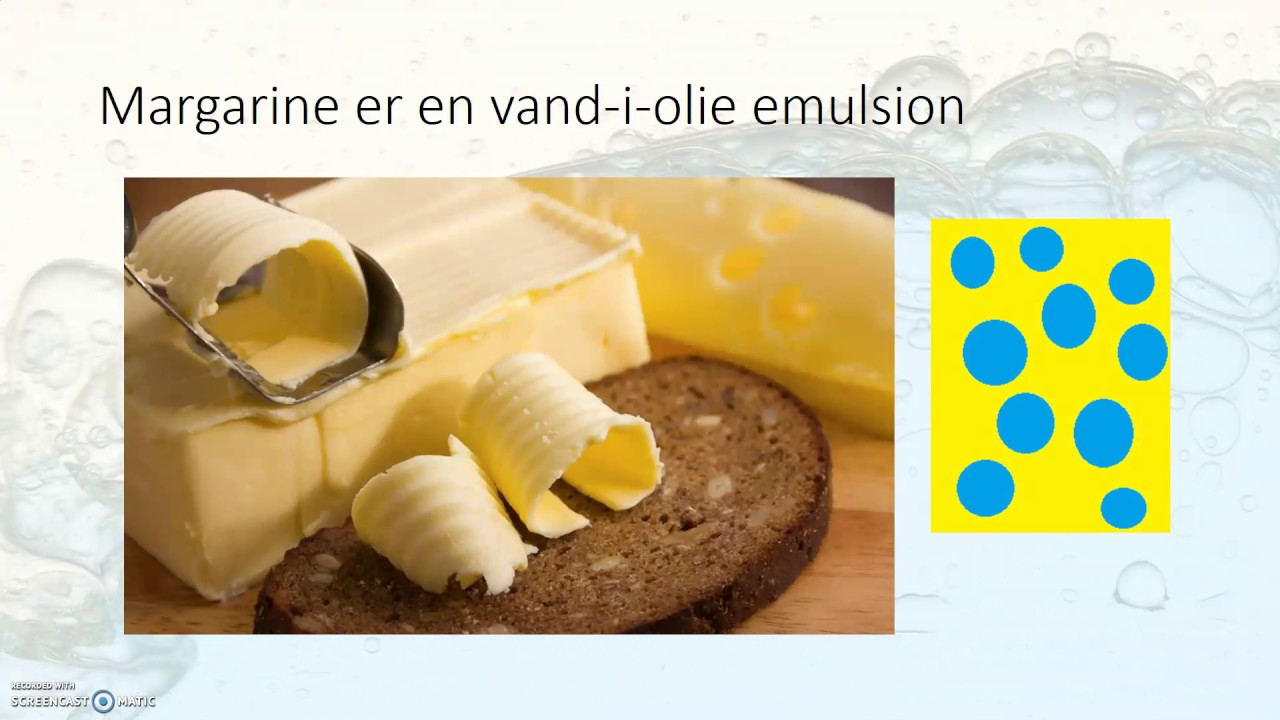 Emulsioner og blandinger