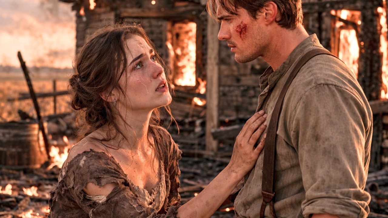 Mail-Order Bride With Hidden Wealth Finds a Ruined Home—Then Rebuilds With a Scarred Cowboy!