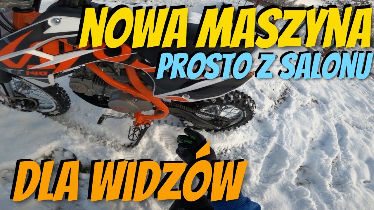 Kupiłem Nowego Crossa Dla Widz&oacute;w ! Otwarcie sklepu / KAYO 140 TT