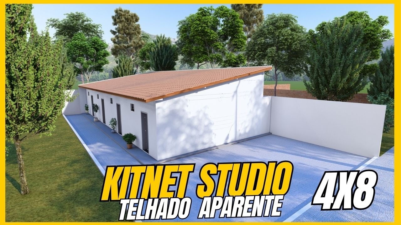 KITNET STUDIO 4X8 | Kitnet Moderna e Aconchegante