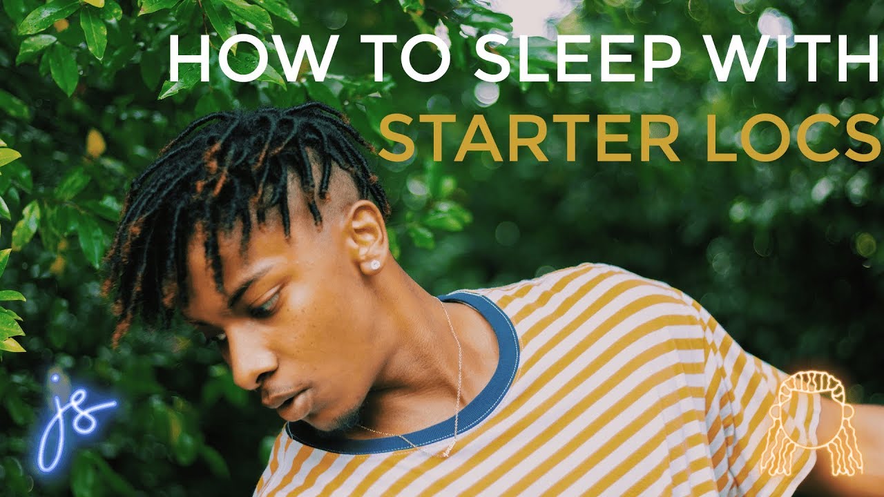 HOW TO SLEEP WITH STARTER LOCS! | High Top Dreads