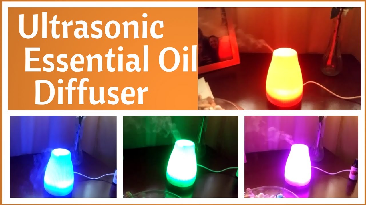Baxia Technology Ultrasonic Essential Oil Diffuser unboxing and review