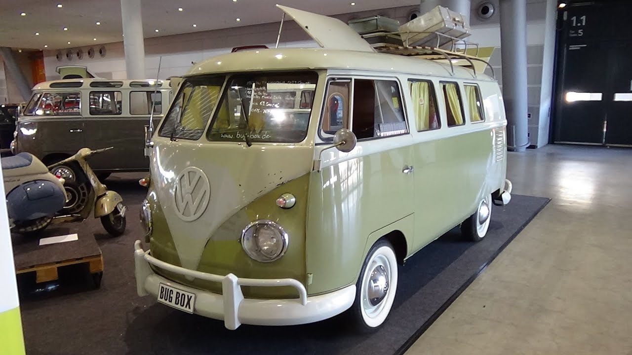 1961 Volkswagen Bus T1 Westfalia SO23 - Exterior and Interior - Retro Classics Stuttgart 2018