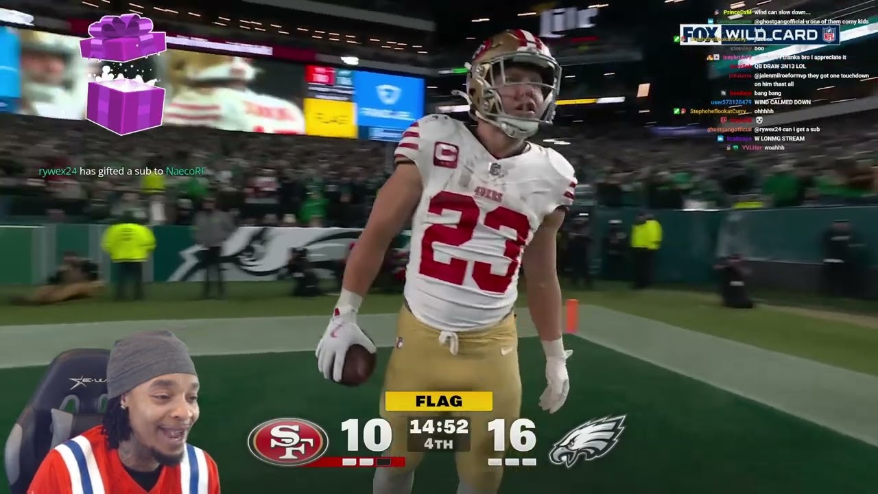 FlightReacts To 49ers vs Philadelphia Eagles Game Highlights | 2025 NFL Season Wild Card Round!