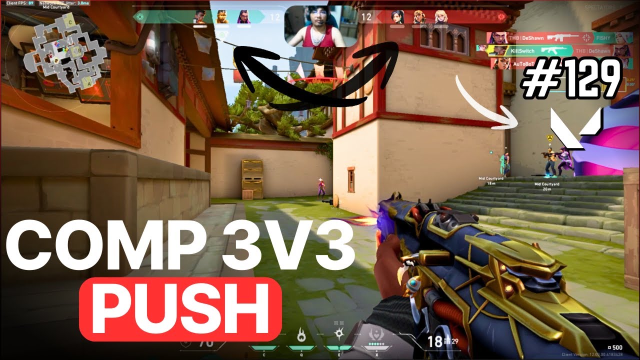Day 129 – Haven May Instant 3K 😱💥 | Valorant Competitive Fun Match!