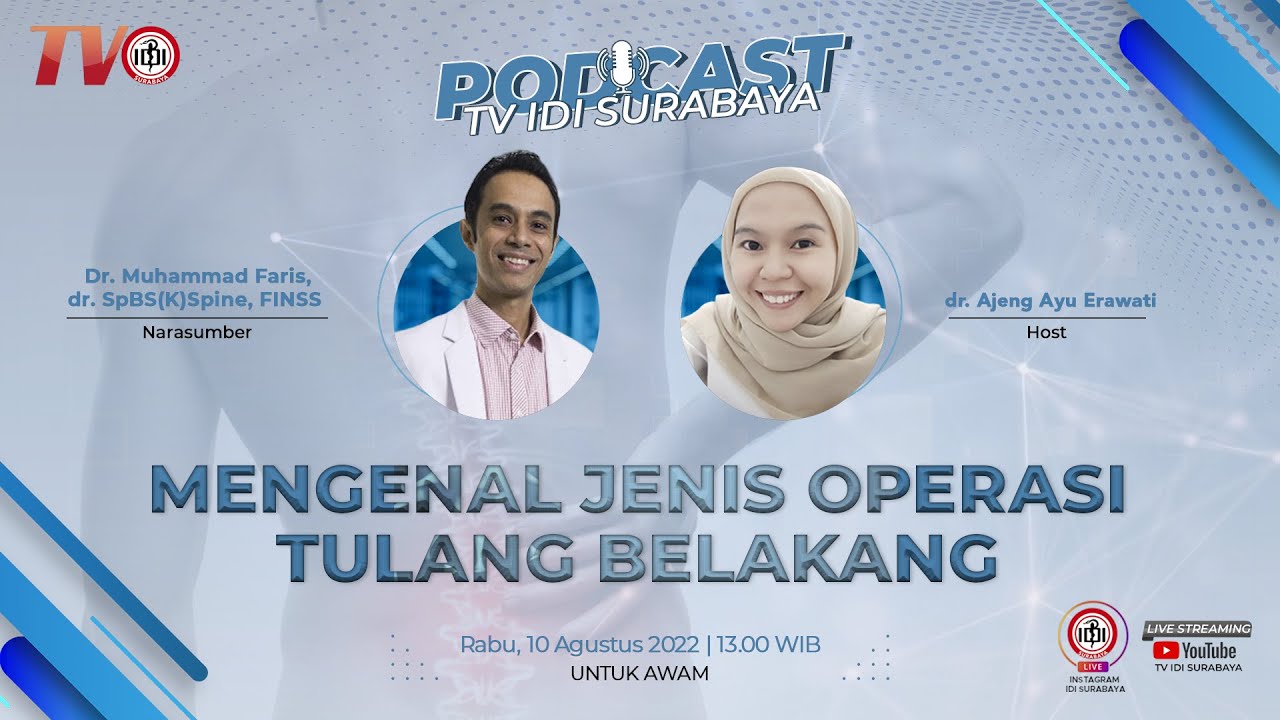 MENGENAL JENIS OPERASI TULANG BELAKANG