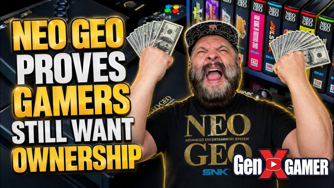 NEO GEO AES PLUS UDOWODNIA, ŻE GRACZE WCIĄŻ CHCĄ MIEĆ WŁASNOŚĆ NA SWOICH GRACH!