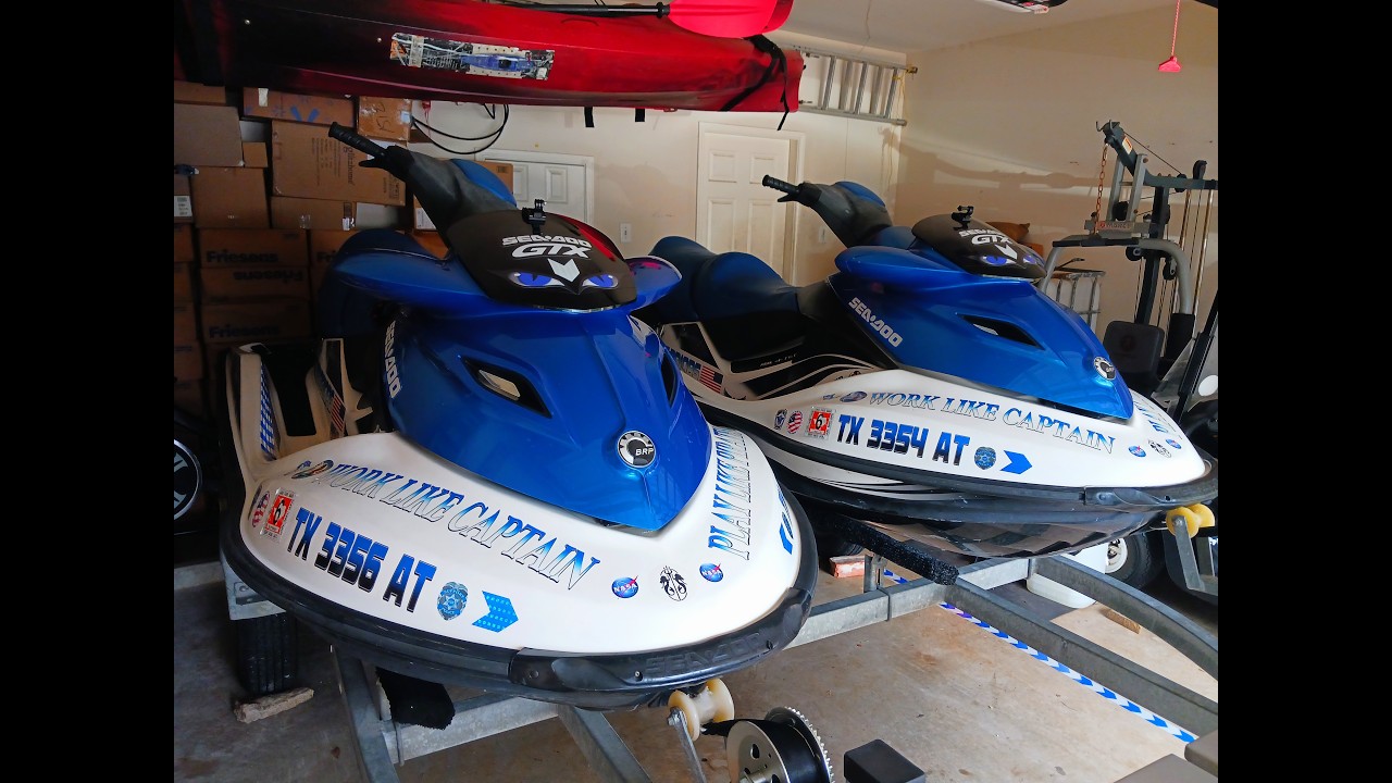 Decorate your jet ski with die cut boat & car decals & stickers