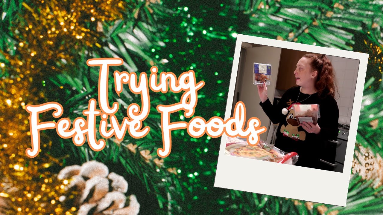 Trying Festive Foods // Vlogmas Day Ten
