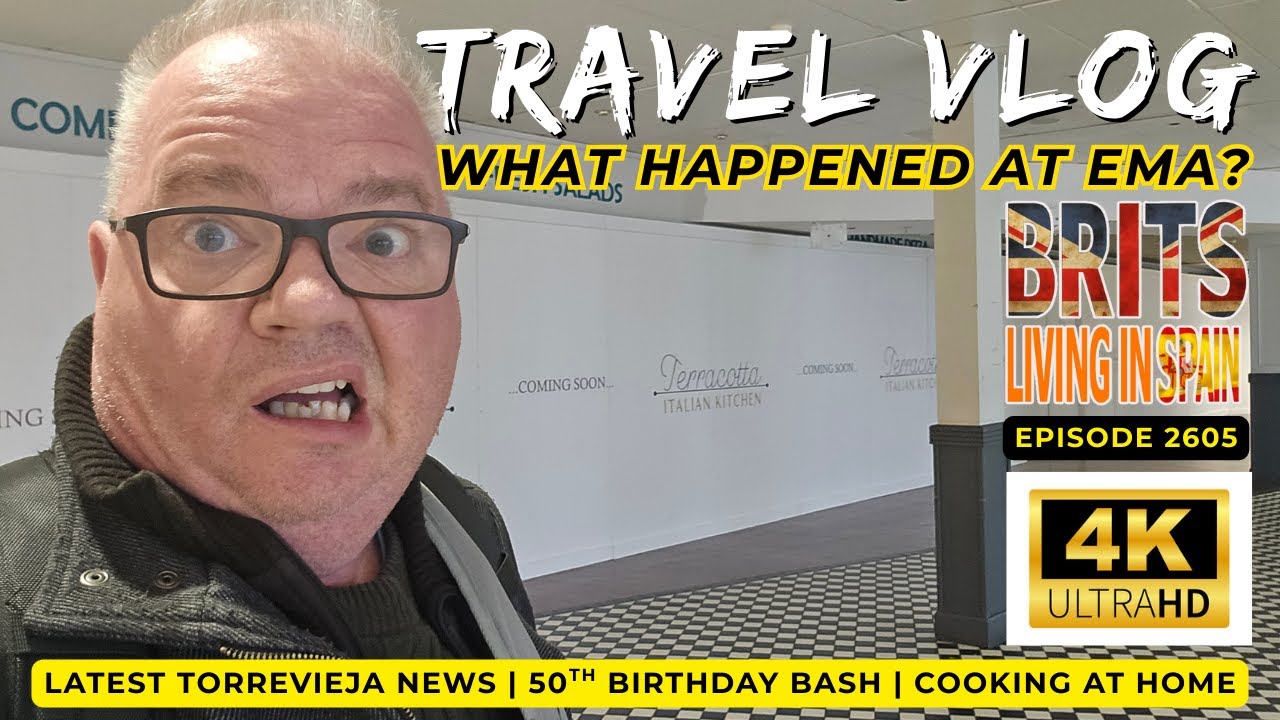What´s happened at East Midlands Airport? Travel VLOG 50th Birthday & Torrevieja NEWS | Episode 2605