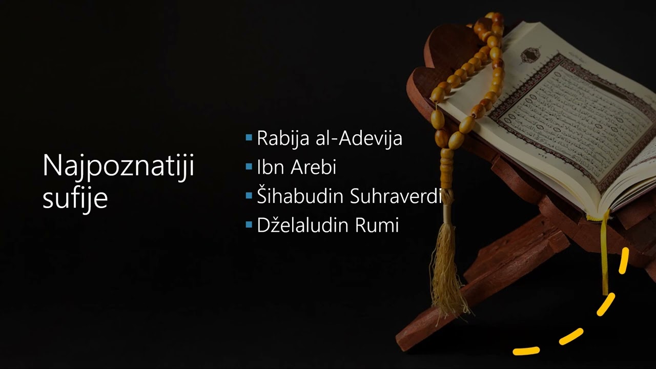 Islamski vjeronauk 8. razred O&Scaron; - Sufizam i misticizam u islamu