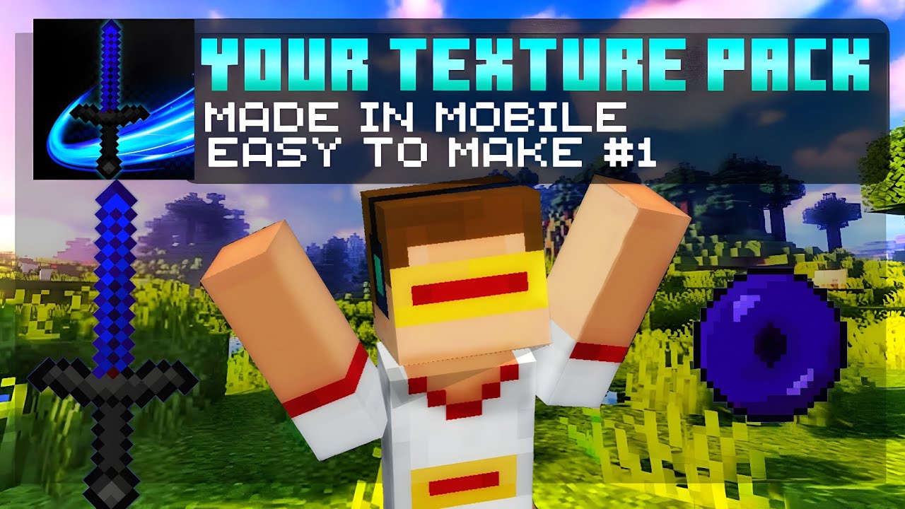 How to Make Minecraft Texture Packs on Mobile (MCPE Guide 2025) #texturepack #tutorial