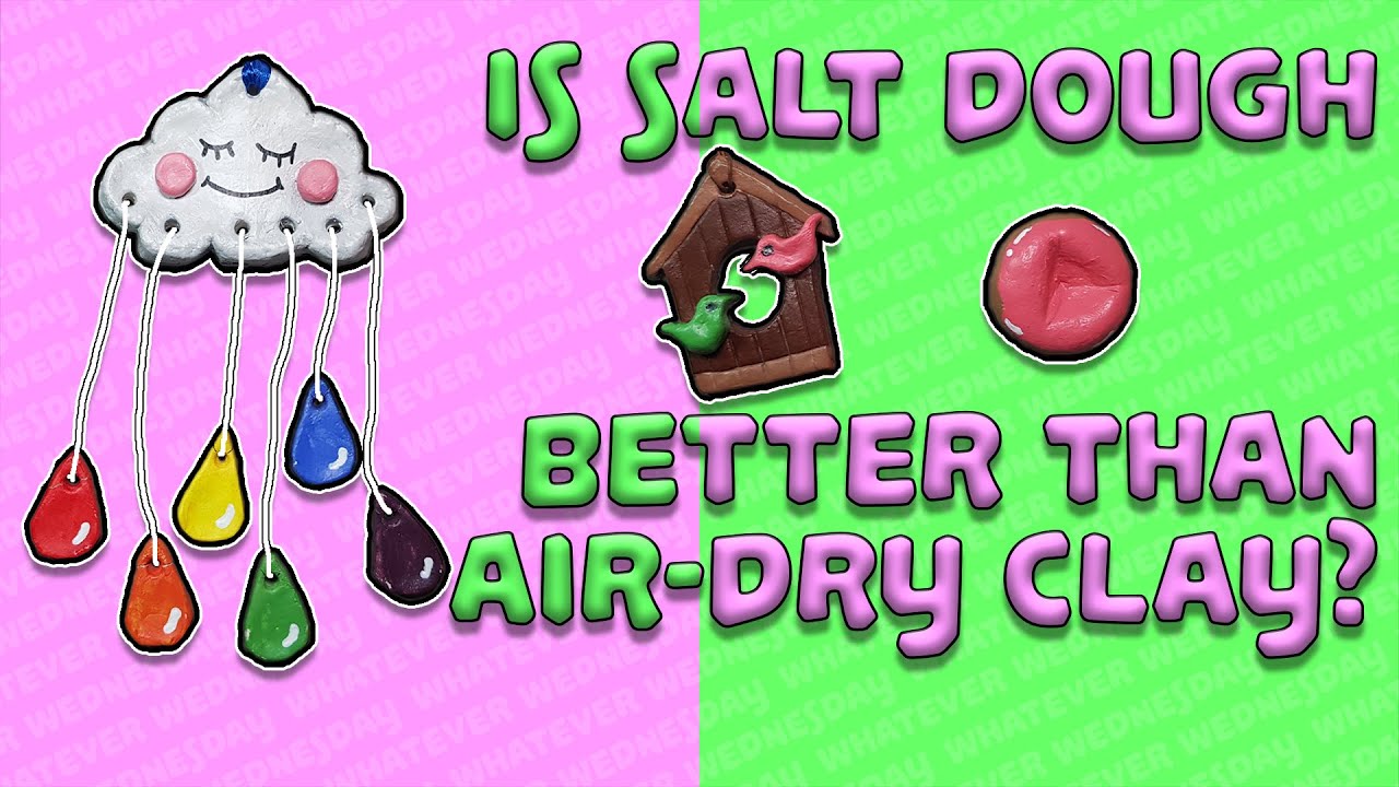 Making Salt Dough, Is It Better Than Air Dry Clay? | Spam Creates