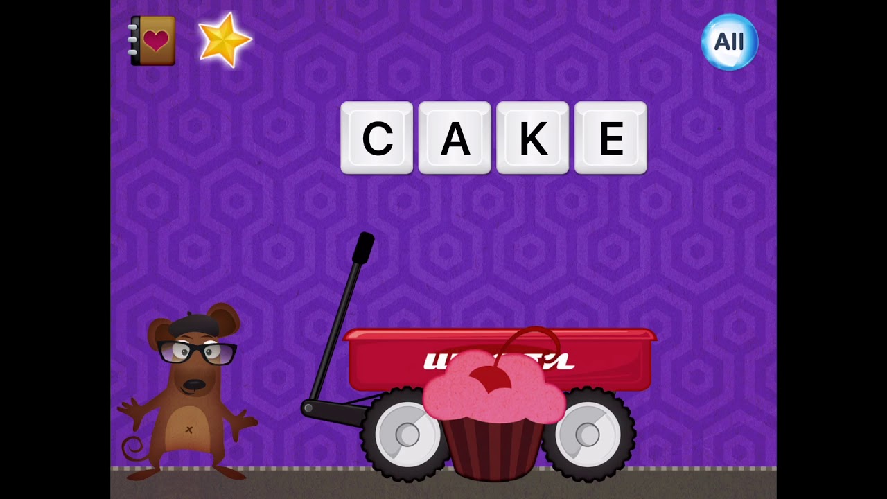 Learning Letters Phonics Spelling Reading with Word Wagon