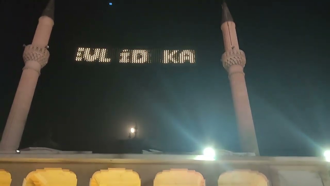 ABDÜLLATİF CENGİZ İSMAİL ÇETİN DELİKLİÇINAR YENİ CAMİ YATSI EZANI ÇİFT EZAN
