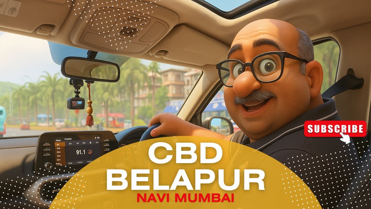 CBD Belapur City Tour | Navi Mumbai&rsquo;s Modern Hub | My City Vlog 🇮🇳