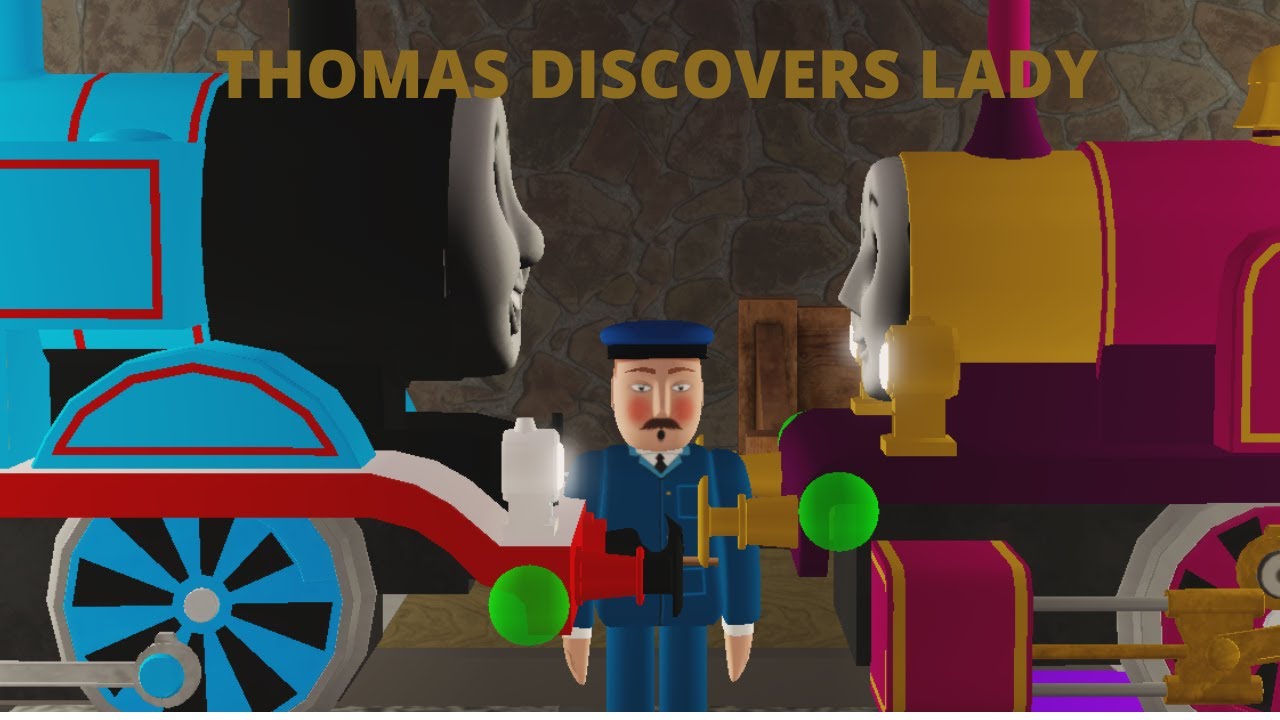 Thomas and Friends - Thomas Discovers Lady !!!!!