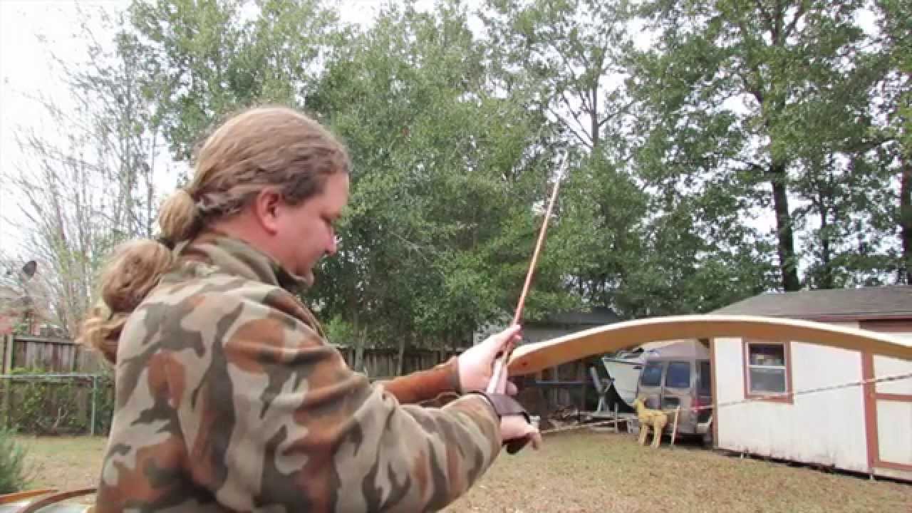 My Primitive 45lb. Elm Flatbow