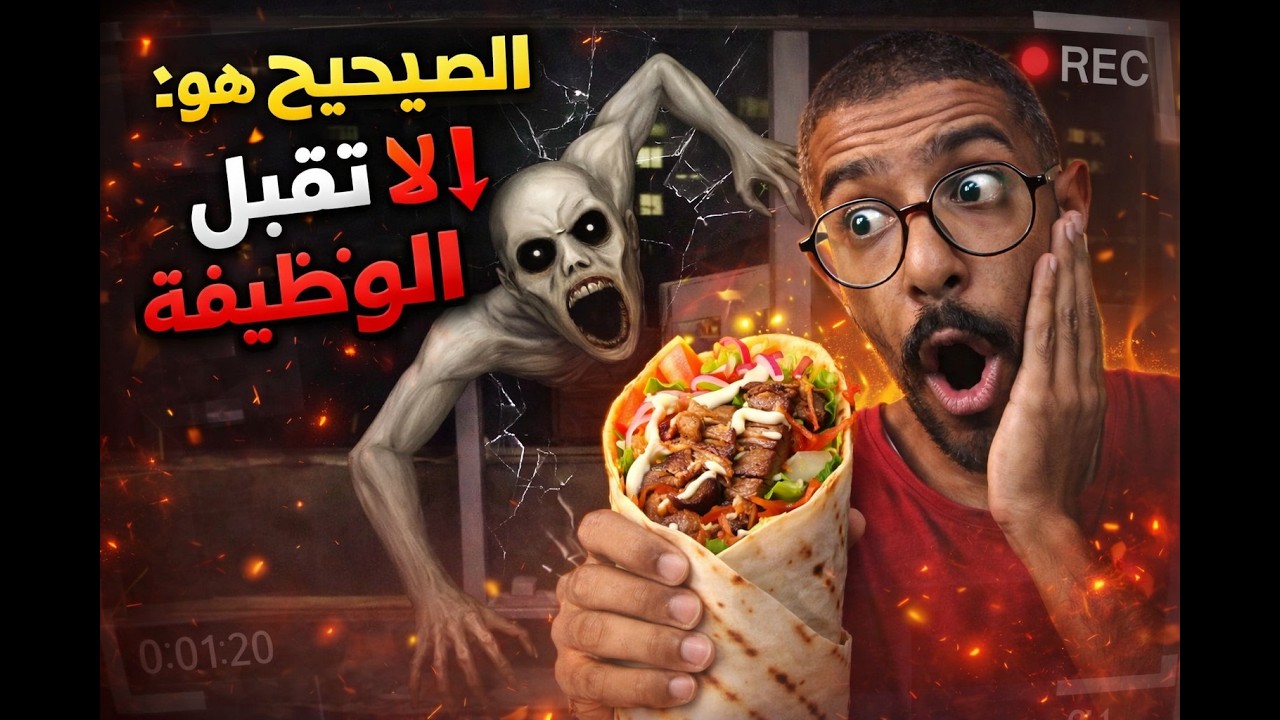 💀 أكبر غلطة في حياتي… قبلت شغل بمطعم شاورما مسكون!
