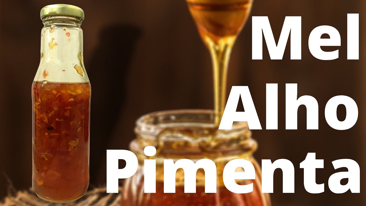 MEL + ALHO + PIMENTA = MOLHO PERFEITO