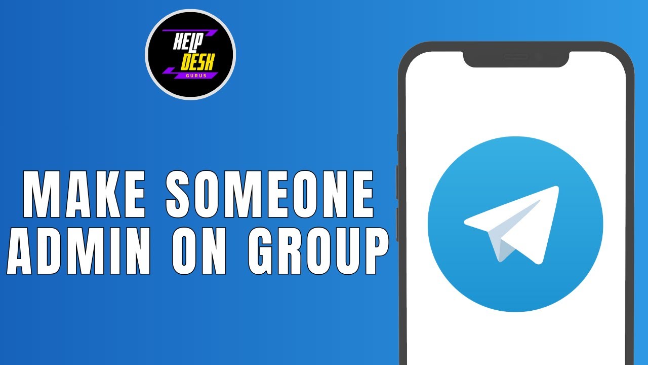 HOW TO MAKE SOMEONE ADMIN ON TELEGRAM GROUP